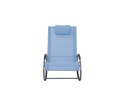  Krzesło ogrodowe bujane niebieskie CAMPO Lumarko!