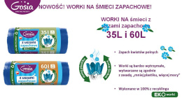 Gosia Worki Na Śmieci Zapachowe Uszy 35l 30szt 7620..