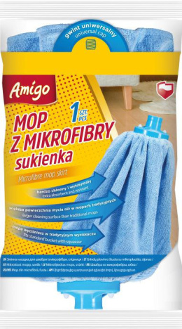 Amigo Wkład Do Mopa Microfibra Sukienka Niebieski 7674..