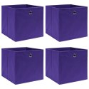  Pudełka z włókniny, 4 szt., 28x28x28 cm, fioletowe Lumarko!