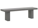 Zestaw ogrodowy betonowy stół 2 ławki i 2 stołki szary TARANTO Lumarko!