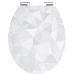 Deska sedesowa wolnoopadająca o wysokim połysku DIAMOND, MDF Lumarko
