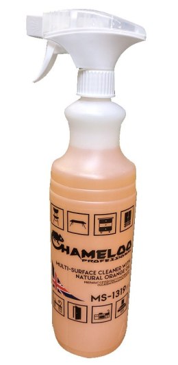 CHAMELOO Spray 1L preparat czyszczący z olejkiem MULTI-SURFACE CLEANER WITH NATURAL ORANGE Lumarko!