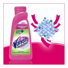 Vanish Extra Hygiene Odplamiacz Do Tkanin 500ml..