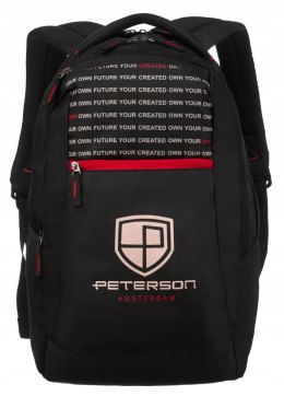 Sportowy, pojemny plecak z poliestru - Peterson Lumarko!