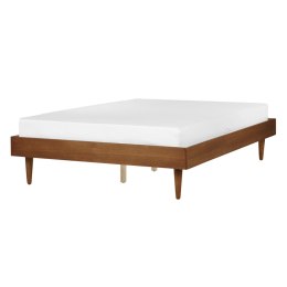 Łóżko drewniane 140 x 200 cm jasne TOUCY Lumarko!