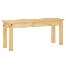 Ławka stołowa Panama, 105x30x45 cm, lite drewno sosnowe Lumarko!