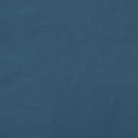 Zagłówek uszak, ciemnoniebieski, 163x23x118/128 cm, aksamit Lumarko!
