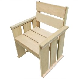  Krzesło ogrodowe, impregnowane drewno sosnowe Lumarko!