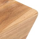  Stolik kawowy w kształcie V, 66x66x30 cm, lite drewno akacjowe Lumarko!