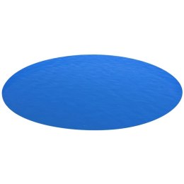  Plandeka na okrągły basen, 549 cm, PE, niebieska Lumarko!