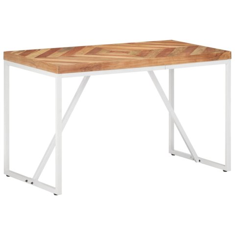  Stół jadalniany, 120x60x76 cm, lite drewno akacjowe i mango Lumarko!