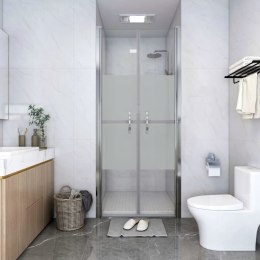  Drzwi prysznicowe, szkło częściowo mrożone, ESG, 76x190 cm Lumarko!