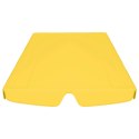  Zadaszenie do huśtawki ogrodowej, żółte, 192x147 cm, 270 g/m² Lumarko!