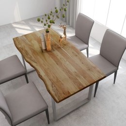  Stół jadalniany, 160 x 80 x 76 cm, lite drewno akacjowe Lumarko!