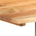  Stół jadalniany, 160 x 80 x 76 cm, lite drewno akacjowe Lumarko!