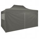  Rozkładany namiot z 4 ścianami bocznymi, 3 x 4,5 m, antracytowy Lumarko!