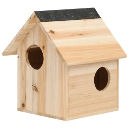  Domek dla wiewiórki, lite drewno jodłowe, 26x25x29 cm Lumarko!
