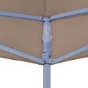  Dach namiotu imprezowego, 3 x 3 m, kolor taupe, 270 g/m² Lumarko!