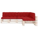  Poduszki na sofę z palet, 7 szt., czerwone Lumarko!