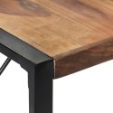 Stół jadalniany, 140x140x75 cm, drewno stylizowane na sheesham Lumarko!