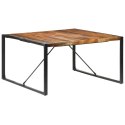  Stół jadalniany, 140x140x75 cm, drewno stylizowane na sheesham Lumarko!