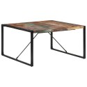  Stół jadalniany, 140x140x75 cm, lite drewno z odzysku Lumarko!