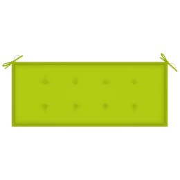  Poduszka na ławkę ogrodową, jasnozielona, 120x50x4 cm, tkanina Lumarko!
