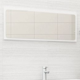  Lustro łazienkowe, białe, 100x1,5x37 cm, płyta wiórowa Lumarko!