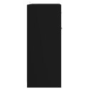  Szafka łazienkowa, czarna, 60x33x80 cm, płyta wiórowa Lumarko!