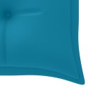  Poduszka na ławkę ogrodową, niebieska, 150x50x7cm, tkanina Lumarko!