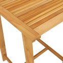  Ogrodowy stolik barowy, 70x70x104 cm, lite drewno akacjowe Lumarko!