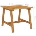  Stół jadalniany do ogrodu, 88x88x74 cm, lite drewno akacjowe Lumarko!