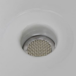 Lumarko Przenośna toaleta kempingowa z umywalką, szara