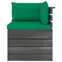  Ogrodowa sofa 4-osobowa z palet, z poduszkami, drewno sosnowe Lumarko!