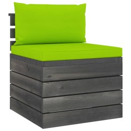  Ogrodowa sofa środkowa z palet, z poduszkami, drewno sosnowe Lumarko!