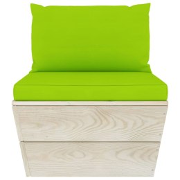  Ogrodowa sofa środkowa z palet, poduszki, impregnowany świerk Lumarko!