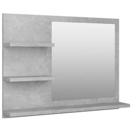  Lustro łazienkowe, szarość betonu, 60x10,5x45 cm, płyta wiórowa Lumarko!