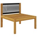  4-osobowa sofa ogrodowa z poduszkami, lite drewno akacjowe Lumarko!