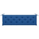  Poduszka na ławkę ogrodową, jasnoniebieska, 180x50x7cm, tkanina Lumarko!