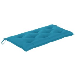  Poduszka na ławkę ogrodową, jasnoniebieska, 100x50x7cm, tkanina Lumarko!