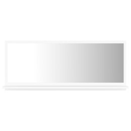 Lustro łazienkowe, białe, 90x10,5x37 cm, płyta wiórowa Lumarko!