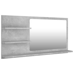  Lustro łazienkowe, szarość betonu, 90x10,5x45 cm, płyta wiórowa Lumarko!