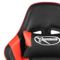  Obrotowy fotel gamingowy, czerwony, PVC Lumarko!