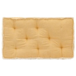  Poduszka na sofę z palet, żółta, 73x40x7 cm Lumarko!