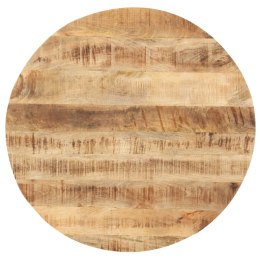  Blat stołu, lite drewno mango, okrągły, 25-27 mm, 40 cm Lumarko!