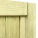  Furtka ogrodowa, impregnowane drewno sosnowe, 125x100 cm Lumarko!