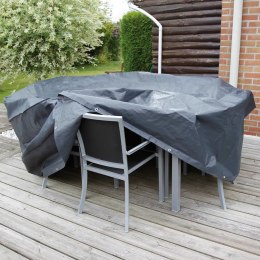 Lumarko Pokrowiec na okrągły stół ogrodowy, 118x70 cm
