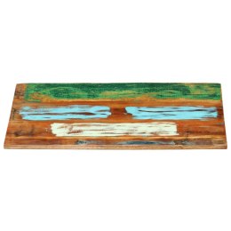  Prostokątny blat stołu 70x80 cm, 25-27 mm, lite drewno z odzysku Lumarko!