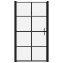  Drzwi prysznicowe, hartowane szkło, 100x178 cm, czarne Lumarko!